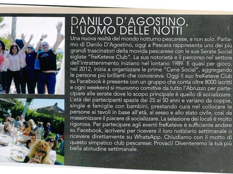 la dolce vita cabana park gruppo freketeve club