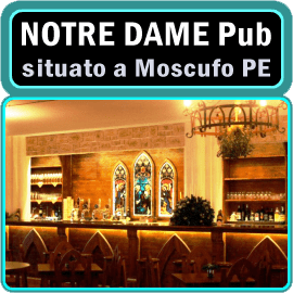 Notre Dame Pub di Moscufo dove ci sono Serate Karaoke e Live di Sabato