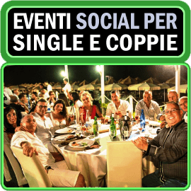 Club Eventi a Pescara con Cena Social per Single Coppie