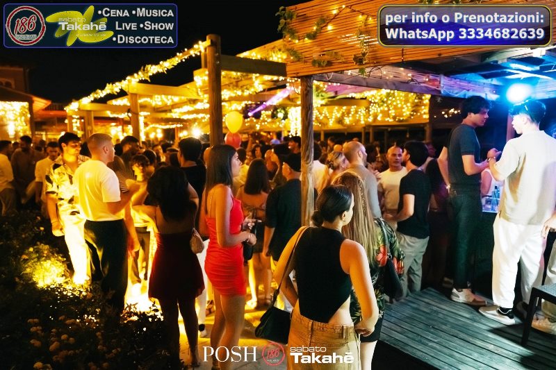 lido 186 pescara serata cena e ballo