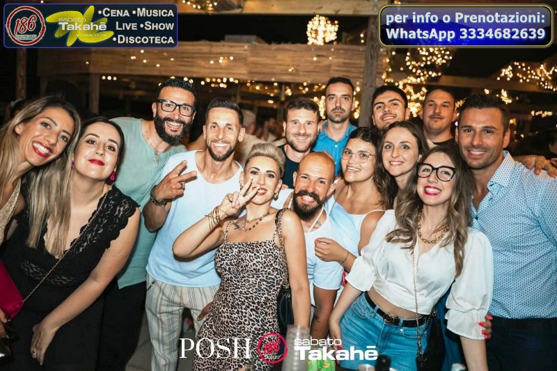 lido 186 pescara serata cena e ballo