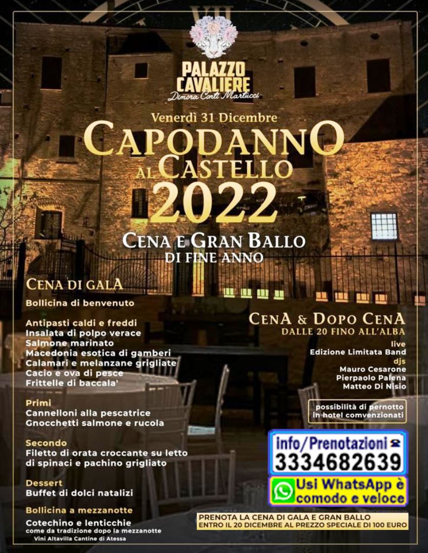 Palazzo Cavaliere Capodanno Dimora Conti Martucci Canosa