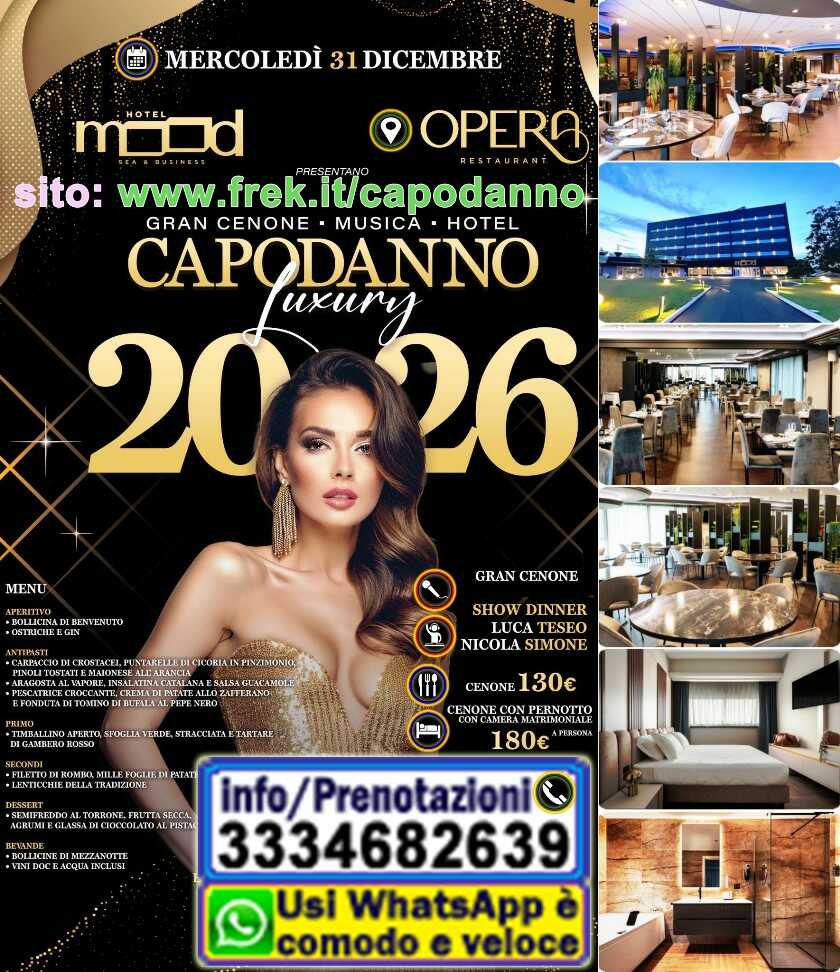 capodanno mood hotel di lusso a montesilvano pescara