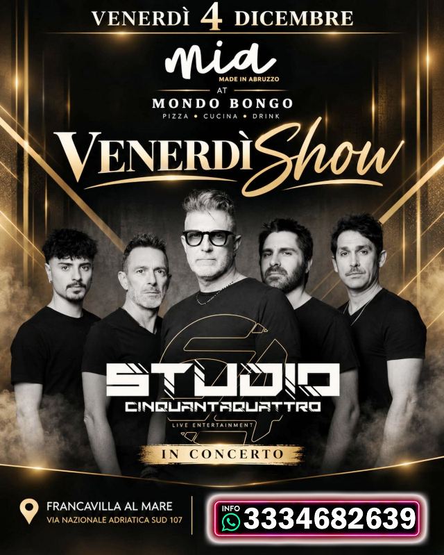 studio 54 mondo bongo francavilla